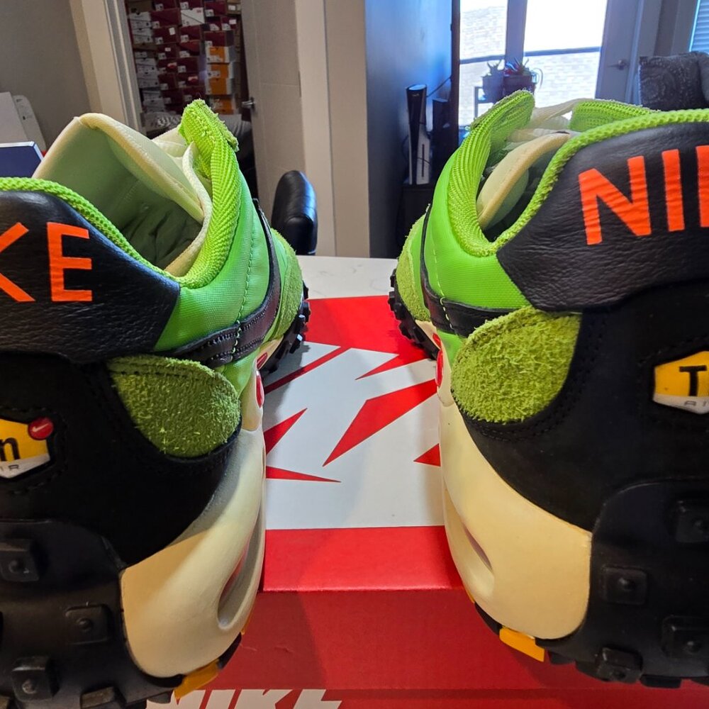 Nike Air Max Waffle SP Shoes Action Green Black FV6946-301 Men's Size 10 NEW - Picture 8 of 16